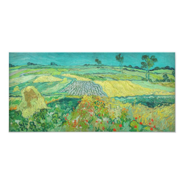 Vincent van Gogh - Wheat Fields near Auvers Photo Print (Front)
