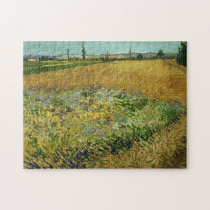 Vincent Van Gogh, Wheatfield, Korenveld Jigsaw Puzzle