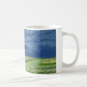 Vincent van Gogh - Wheatfield under Thunderclouds Coffee Mug