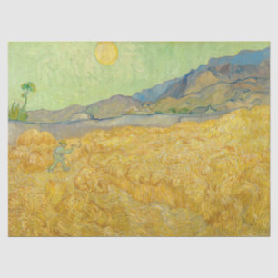 Vincent van Gogh - Wheatfield with a Reaper Tissue Paper