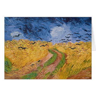 Vincent van Gogh Wheatfield with Crows, 1890