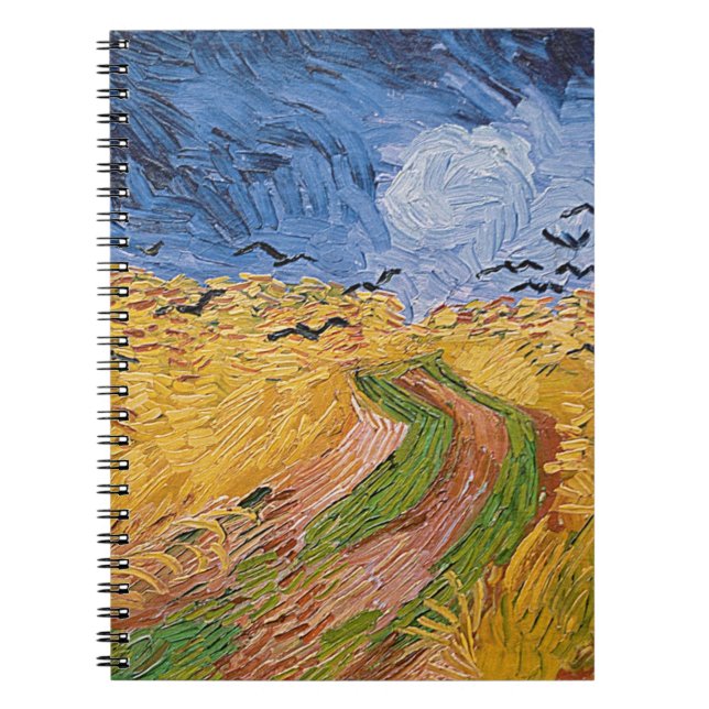 Vincent van Gogh | Wheatfield with Crows, 1890 Notebook (Front)