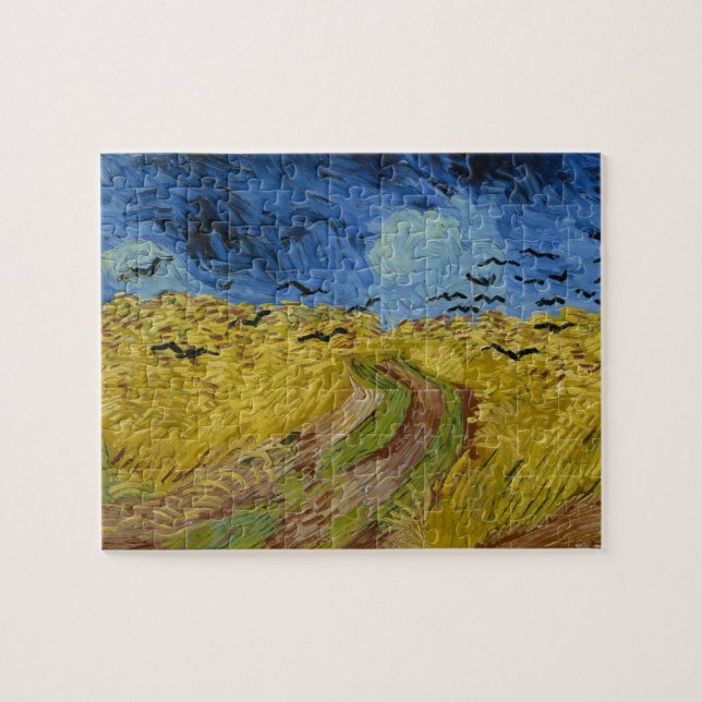 Vincent van Gogh - Wheatfield with crows Jigsaw Puzzle (Horizontal)