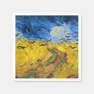 Vincent van Gogh - Wheatfield with Crows Napkin
