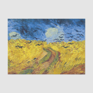 Vincent van Gogh - Wheatfield with Crows Tissue Paper
