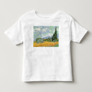 Vincent van Gogh   Wheatfield with Cypresses, 1889 Toddler T-shirt