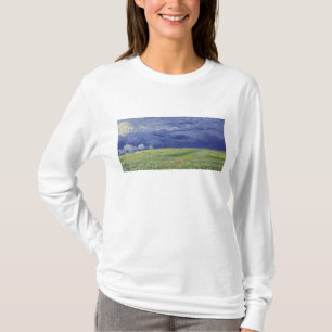 Vincent van Gogh Wheatfields under Thundercloud T-Shirt