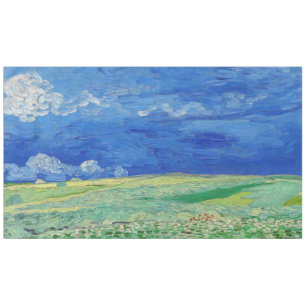 Vincent van Gogh - Wheatfields under Thundercloud Tablecloth