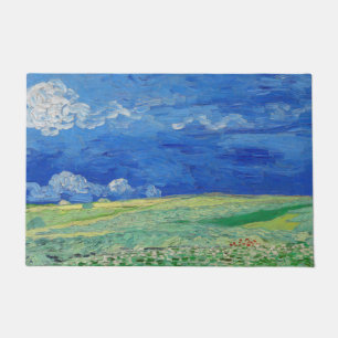 Vincent van Gogh - Wheatfields under Thunderclouds Doormat
