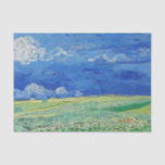 Vincent van Gogh - Wheatfields under Thunderclouds Tissue Paper<br><div class="desc">Wheatfields under Thunderclouds - Vincent van Gogh,  1890</div>