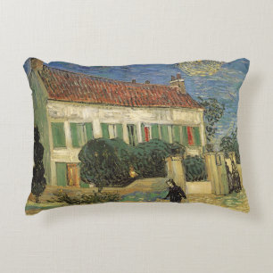 Vincent van Gogh - White House at Night Accent Pillow