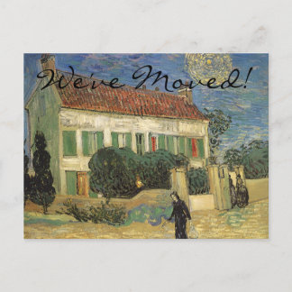 Vincent van Gogh - White House at Night Announcement Postcard