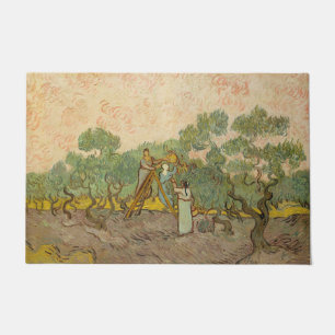 Vincent van Gogh - Women Picking Olives Doormat