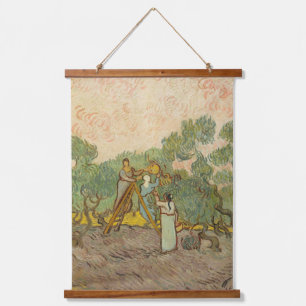 Vincent van Gogh - Women Picking Olives Hanging Tapestry