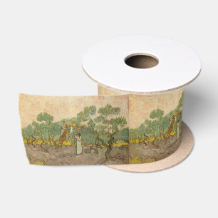 Vincent van Gogh - Women Picking Olives Satin Ribbon