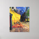 VINCENT VAN GOGH WRAPPED CANVAS PRINTS - GIFTS<br><div class="desc">VINCENT VAN GOGH WRAPPED CANVAS REPRINTS - LARGE CANVAS PRINT - UNIQUE GIFTS - "THE CAFE TERRACE ON THE PLACE DU FORUM ARLES AT NIGHT" - BEAUTIFUL PAINTINGS - OIL PAINTINGS - VAN GOGH MOVEMENT - INTERIOR DESIGN & DECORATING - LIVING ROOM - BEDROOM - STAIRWELL - UNIQUE GIFTS FOR...</div>