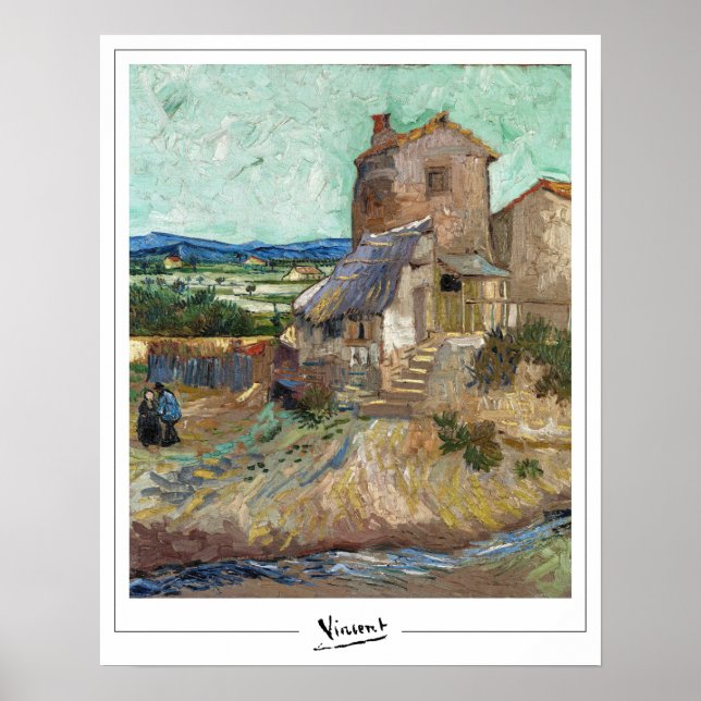 Vincent Van Gogh Zedign Art Poster #1 (Front)