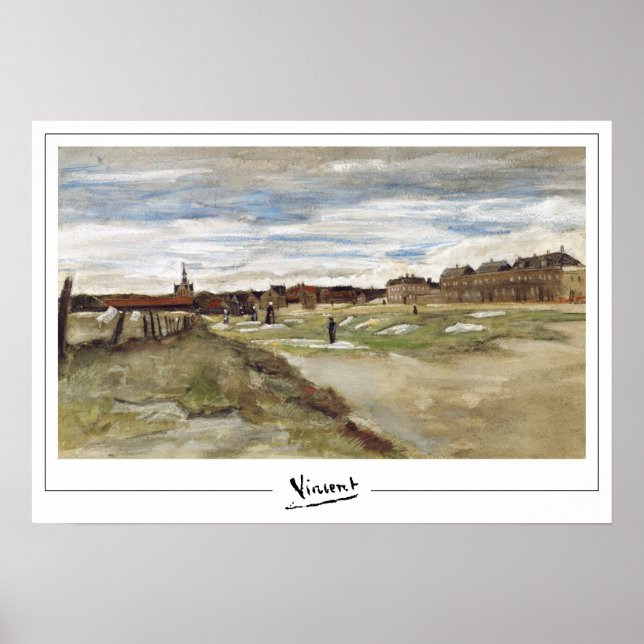 Vincent Van Gogh Zedign Art Poster #25-2 II (Front)