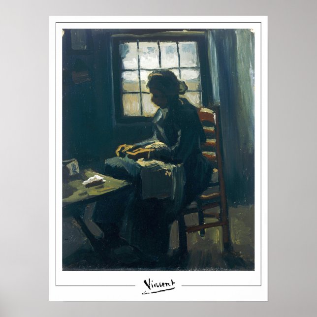 Vincent Van Gogh Zedign Art Poster #29-3 (Front)