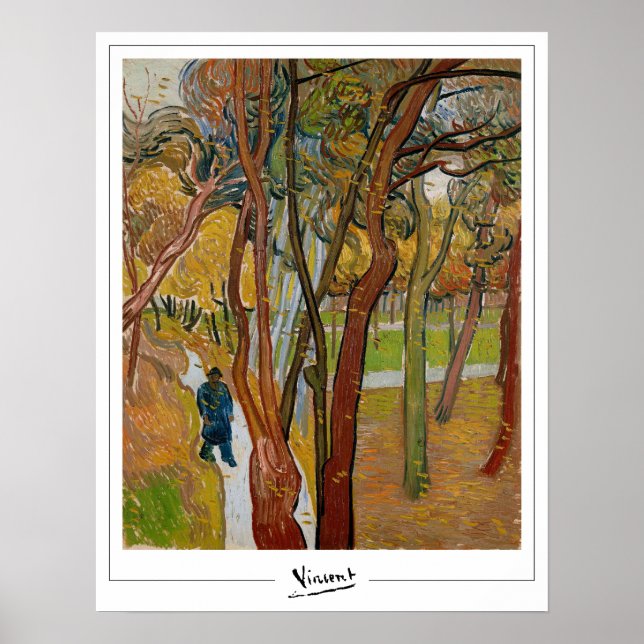 Vincent Van Gogh Zedign Art Poster #2-2 (Front)