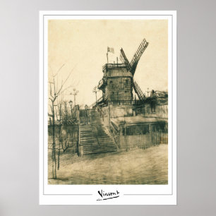 Vincent Van Gogh Zedign Art Poster #9-2