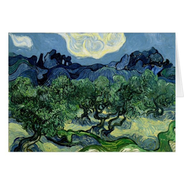 Vincent van Gogh's Olive Trees (1889) (Front Horizontal)