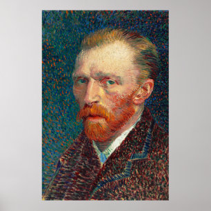 Vincent Van Gogh's Self-Portrait (1887). Poster