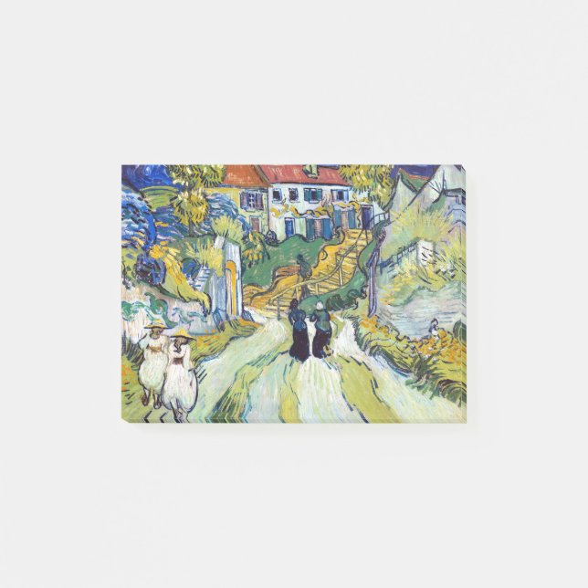 Vincent van Gogh's Stairway at Auvers (1890 Post-it Notes (Front)