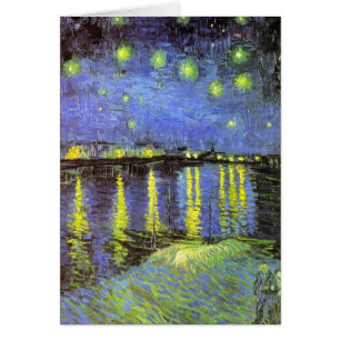 Vincent van Gogh's Starry Night Over the Rhone