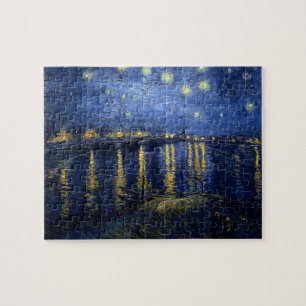 Vincent van Gogh's Starry Night Over the Rhone Jigsaw Puzzle