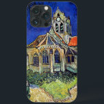 Vincent van Gogh's The Church at Auvers iPhone 13 Pro Max Case<br><div class="desc">"The Church at Auvers" is one of the famous paintings created by Vincent van Gogh in 1890, just a few weeks before his death. It depicts the Notre-Dame de l'Assomption, a church in the small French village of Auvers-sur-Oise, where van Gogh spent the last months of his life. The painting...</div>