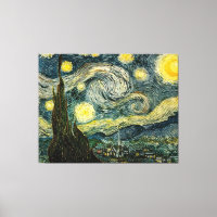 Vincent van Gogh's The Starry Night (1889)