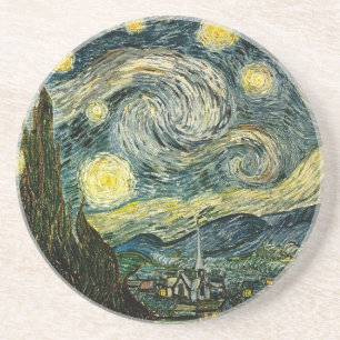 Vincent van Gogh's The Starry Night (1889) Coaster