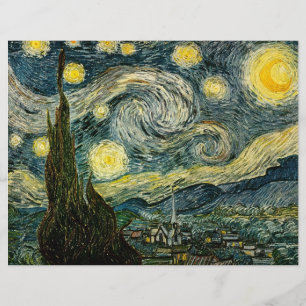 Vincent van Gogh's The Starry Night (1889) Flyer