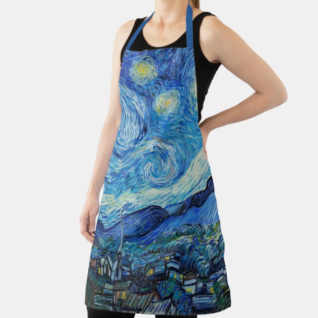 Vincent Van Gogh's The Starry Night Apron (Insitu)