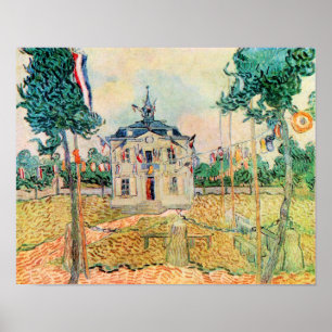 Vincent Willem van Gogh-14 July in Auvers Poster