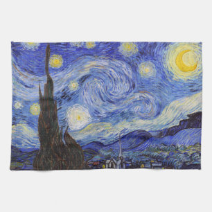 Vincent Willem van Gogh , "Starry Night" Kitchen Towel
