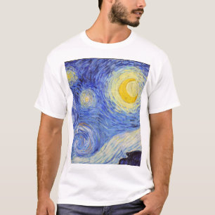 Vincent Willem van Gogh , “ Starry Night ” T-Shirt