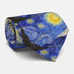 Vincent Willem van Gogh, "Starry Night" Tie