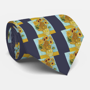 Vincent Willem van Gogh , "Sunflowers" Tie