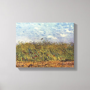 Vincent Willem van Gogh - Wheat Field with a Lark Canvas Print