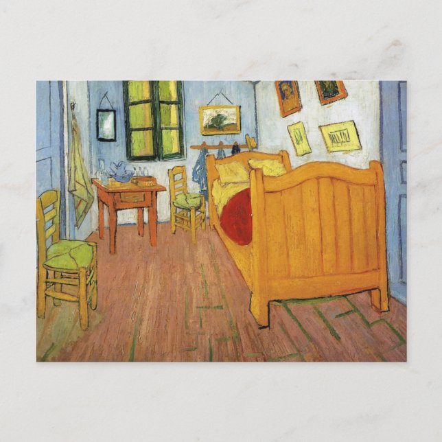 Vincent's Bedroom in Arles by Van Gogh Postcard (Front)