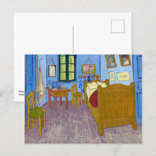 Vincent's Bedroom in Arles   Van Gogh   Postcard