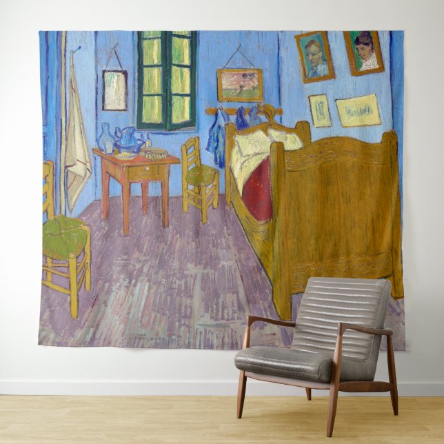 Vincent's Bedroom in Arles | Van Gogh | Tapestry (In Situ (Horizontal))