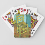 Vincent's Chair by Van Gogh Playing Cards<br><div class="desc">Van Gogh's Vincent's Chair</div>