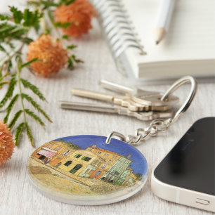 Vincent's House in Arles by Vincent van Gogh Keychain