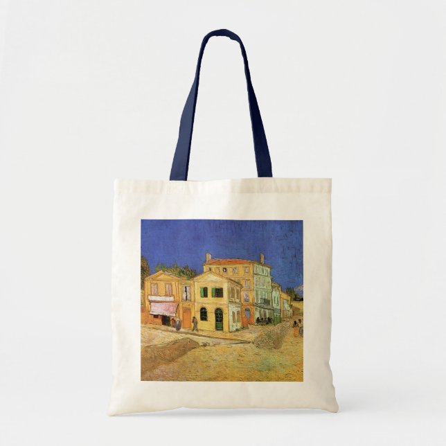 Vincent's House in Arles by Vincent van Gogh Tote Bag (Front)