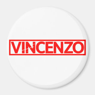 Vincenzo Stamp Magnet