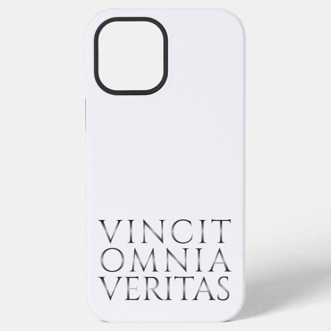 VINCIT OMNIA VERITAS iPhone CASE (Back)