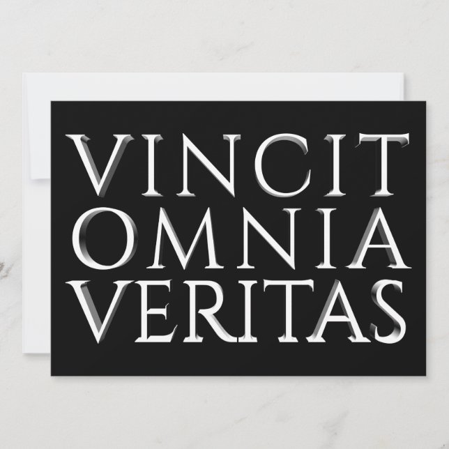 VINCIT OMNIA VERITAS - Light (Front)